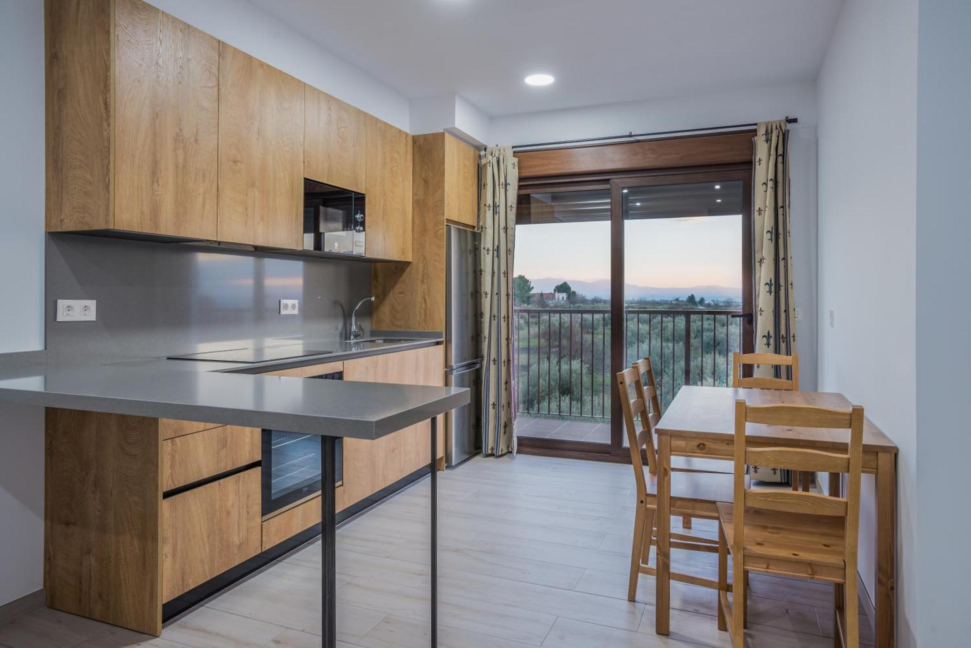 Apartamentos Turisticos Rurales Camino Rio Peralta 포조알콘 외부 사진